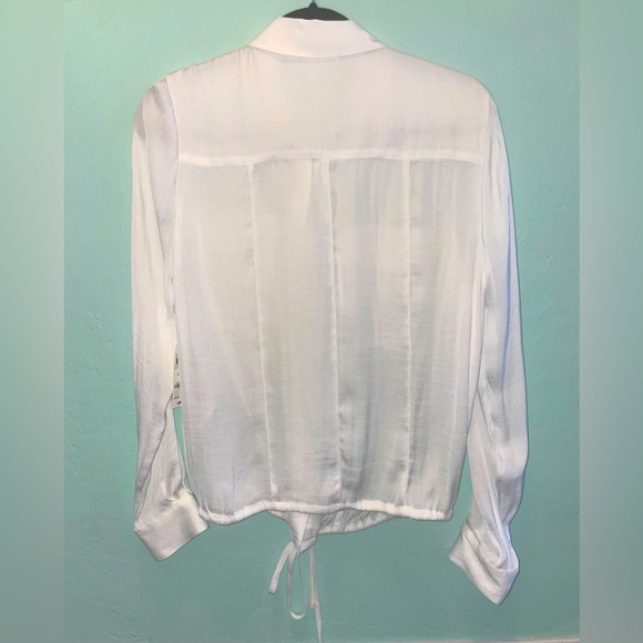 NWT Bar III Femme Utility Blouse - Picture 2 of 6